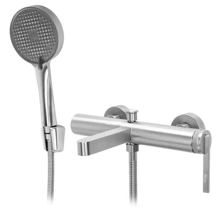 Fürdőkád csaptelep Grace Brush Nickel