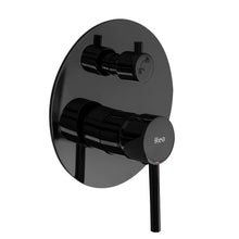 Zuhanyszett rejtett REA Lungo Black Metallic + BOX