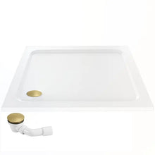 Zuhanytálca Rea Belmond White Brush Gold