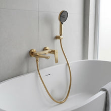Fürdőkád csaptelep PREMIUM REA Prime Gold Brush