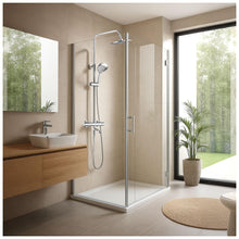 Termosztátos zuhanyszett Lungo Diamond chrome
