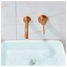 Falra szerelhető csaptelep Rea Lungo Long Copper Brush + box