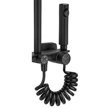 Zuhanyszett REA HELIX Black