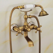 Fürdőkád csaptelep Rea Rustico Antique Gold