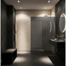 Zuhanyfal Rea Flexi Grey / Chrome