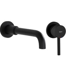Falra szerelhető csaptelep Rea Lungo LONG black mat + box