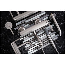 Fürdőkád csaptelep Argon Brush Nickel