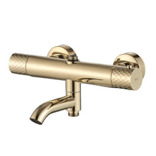Termosztátos zuhanyszett Lungo Diamond Gold