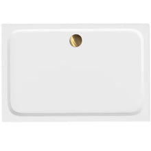 Zuhanytálca Rea Belmond White Brush Gold