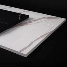 Zuhanytálca Bazalt CARRARA WHITE 90x90