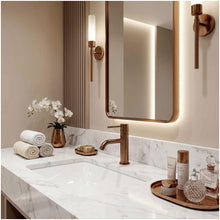 Fürdőszobai csaptelep Rea Lungo Diamond Brush Copper