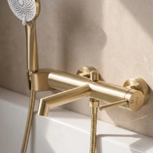 Fürdőkád csaptelep Rea Foss Gold Brush