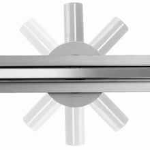 Lineáris lefolyó Rea Neo Slim Pro Nickel Brush INOX