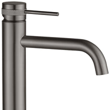 Fürdőszobai csaptelep Rea Lungo Grip Gun Grey high