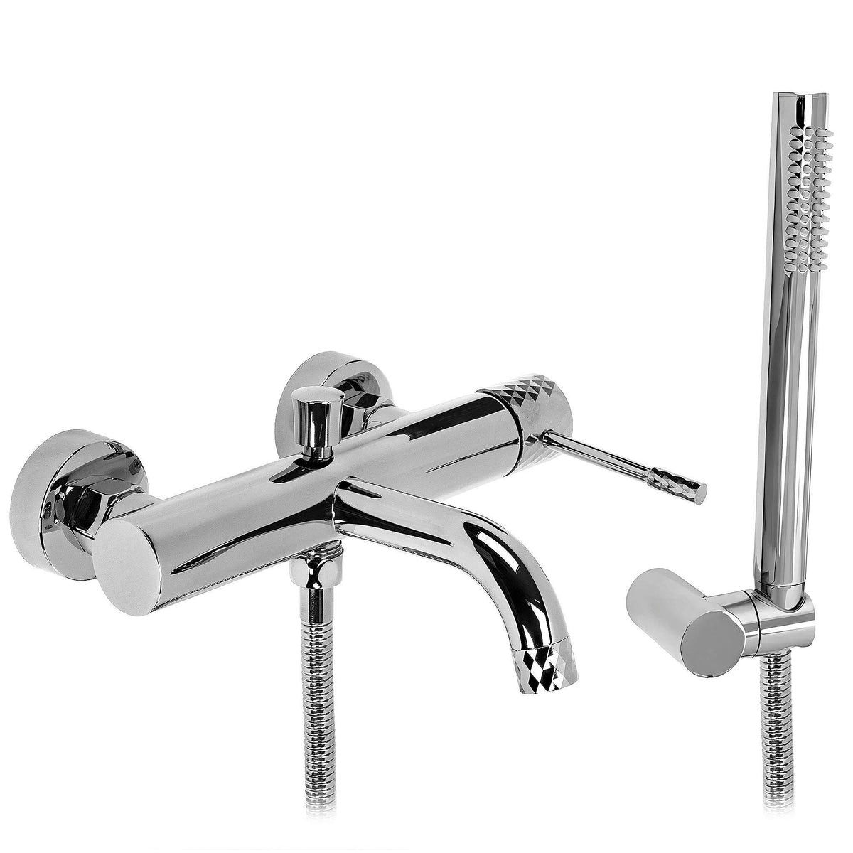Fürdőkád csaptelep Rea Lungo Diamond Chrome
