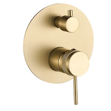 Zuhanyszett rejtett Rea Lungo Grip Gold Brush + box