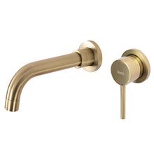 Falra szerelhető csaptelep Rea Lungo Long Gold Brush + box