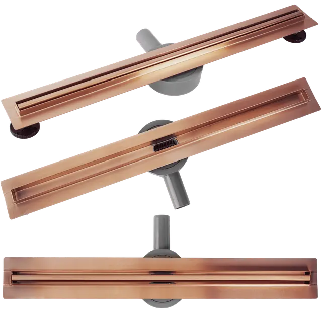 Zuhanylefolyó REA Neox Slim pro Brushed Copper