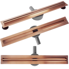Zuhanylefolyó REA Neox Slim pro Brushed Copper