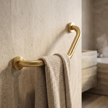 Fürdőszobai sarok kapaszkodó BRUSH GOLD