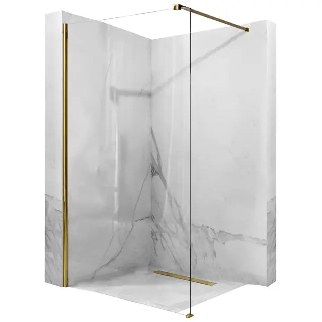 Zuhanyfal Rea Aero Gold Walk In