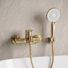 Fürdőkád csaptelep Logan Brush Gold