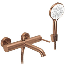 Fürdőkád csaptelep Rivo Brush Copper