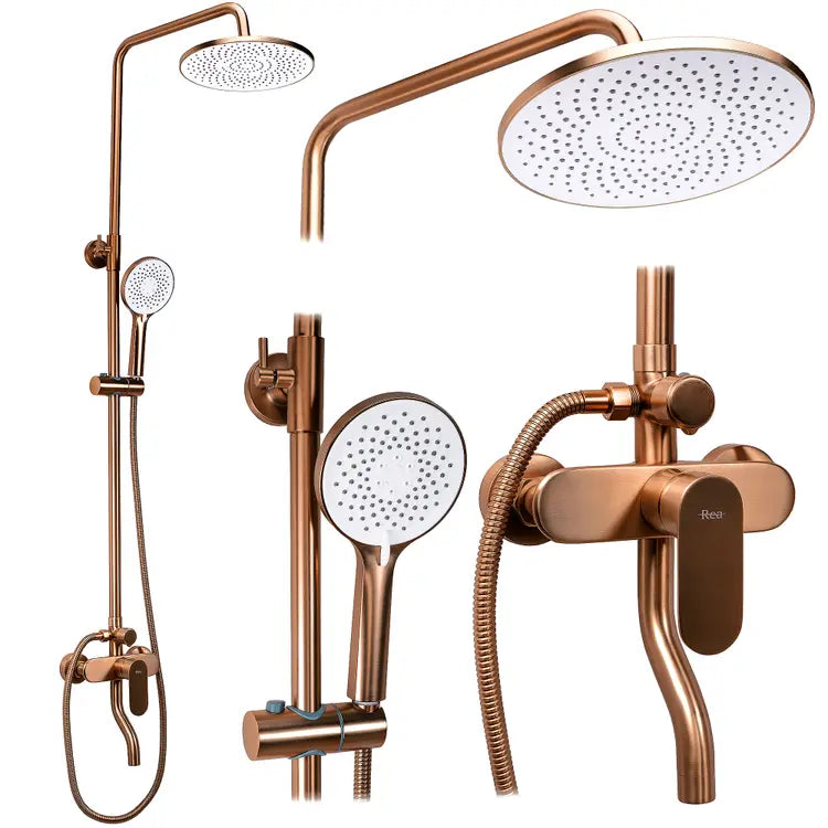 Zuhanyszett REA DROP Brush Copper