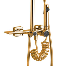 Zuhanyszett REA HELIX Gold