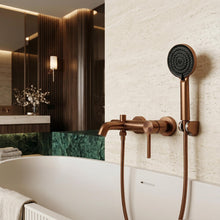 Fürdőkád csaptelep Rea Foster Brush Copper