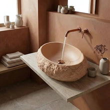 Pultos mosdókagyló Mika Light Terracotta