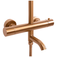 Zuhanyszett Termosztátos REA Lungo Copper Brush