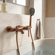 Fürdőkád csaptelep Rea Foster Brush Copper