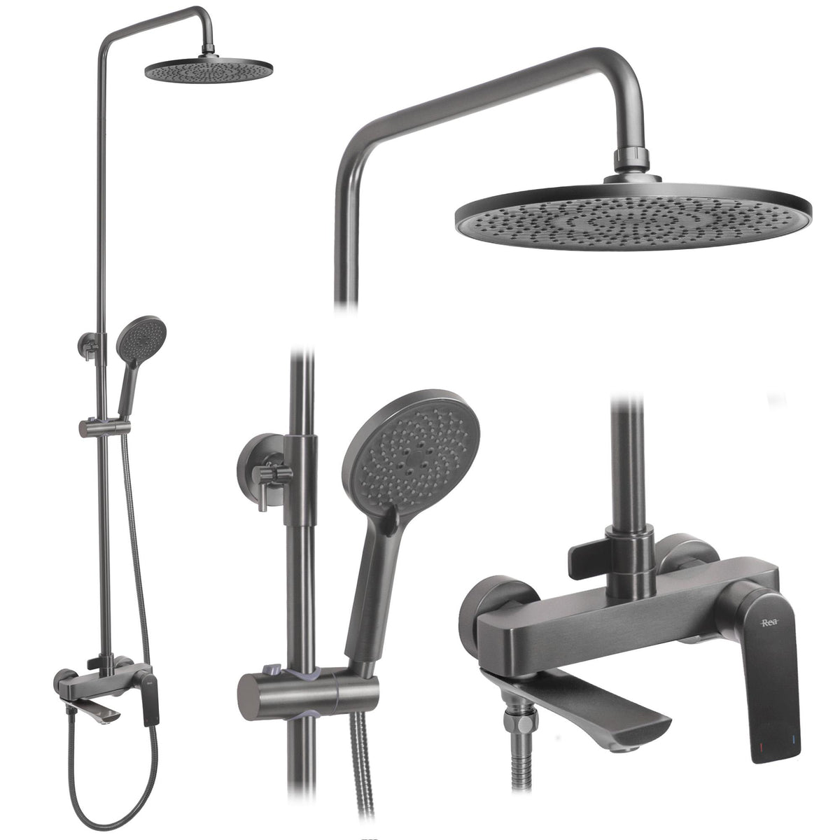 Zuhanyszett REA AVALON Titanium