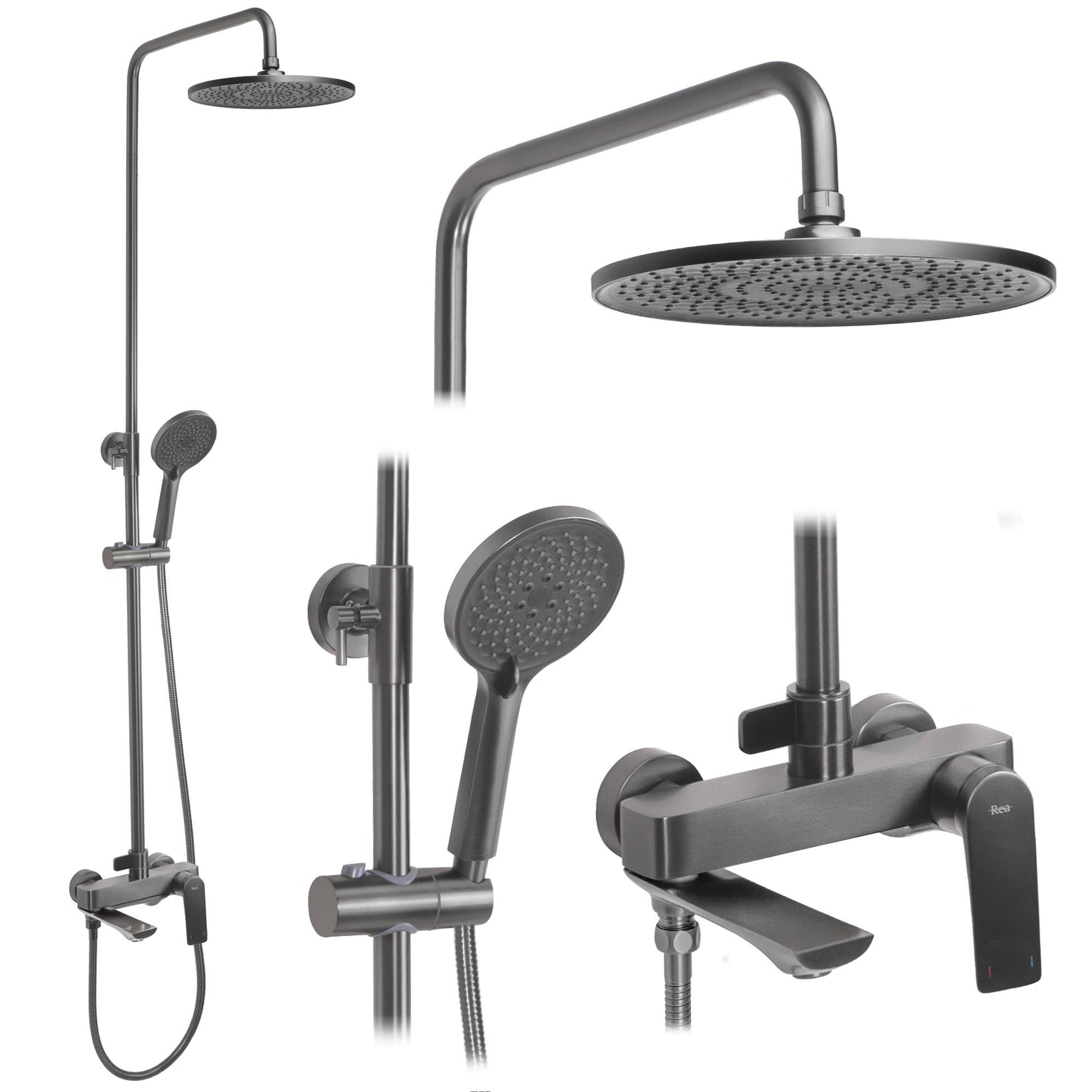 Zuhanyszett REA AVALON Titanium