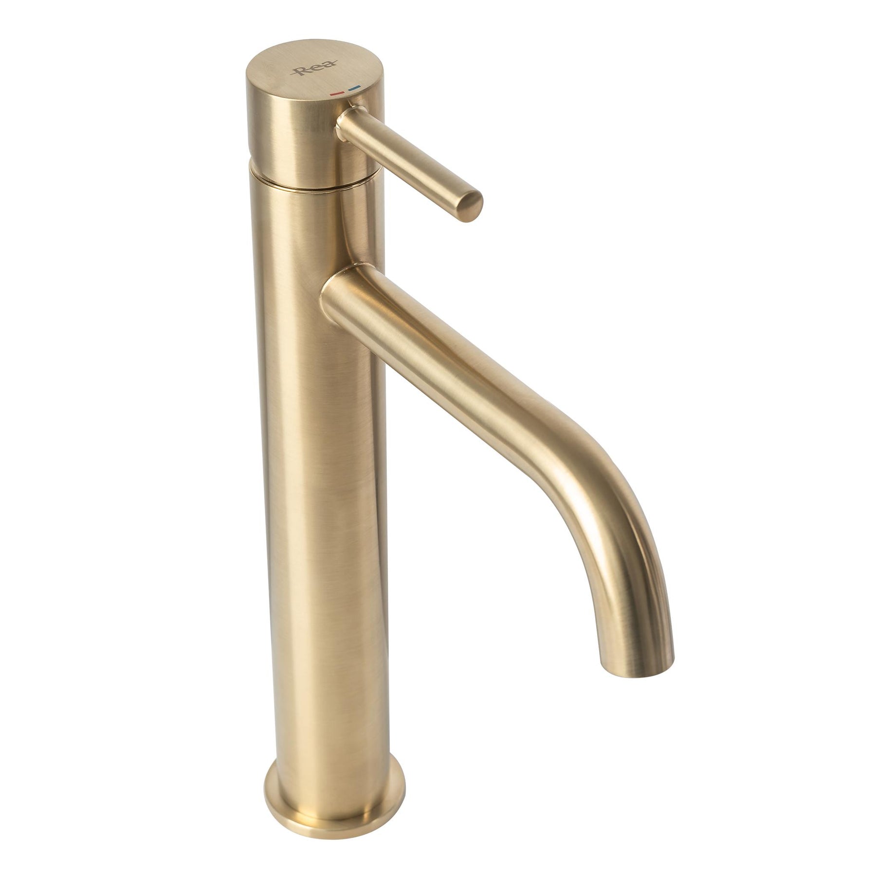 Fürdőszobai csaptelep Rea Lungo Brush Gold high