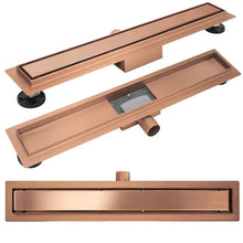 Zuhanylefolyó Rea Neox brush copper