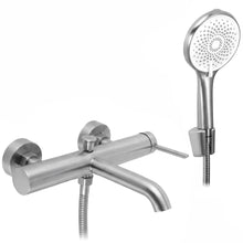 Fürdőkád csaptelep Rivo Brush Nickel