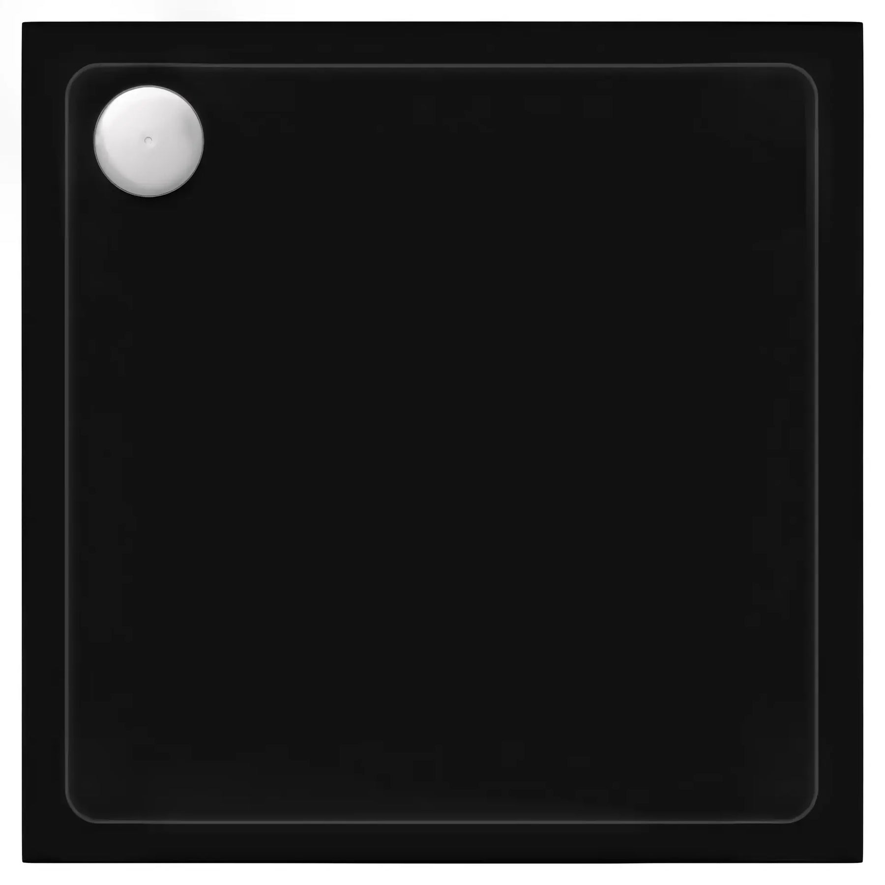 Akril zuhanytálca Rea Savoy black 80x80