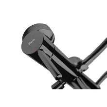 Fürdőkád csaptelep Rea Lungo Black metallic