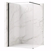 Zuhanyfal Rea Flexi Transparent / Black