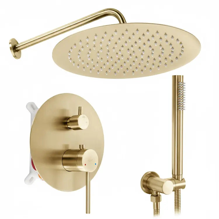 Zuhanyszett rejtett Rea Foss Clif Brush Gold + box
