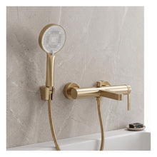 Fürdőkád csaptelep Grace Brush Gold