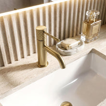 Fürdőszobai csaptelep Rea Lungo Diamond Brush Gold