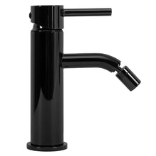 Bidé csaptelep Lungo Black metallic