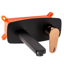 Fürdőszobai csaptelep Rea MILD BLACK ROSE GOLD + BOX