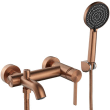 Fürdőkád csaptelep Rea Foster Brush Copper