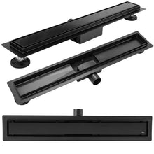 Lineáris lefolyó Rea Neox Black Matt