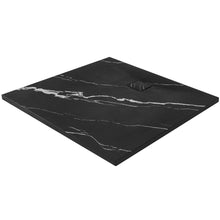 Zuhanytálca Magnum CARRARA BLACK 90x90