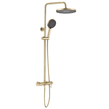 Zuhanyszett Rea Lungo Stripe Brush Gold